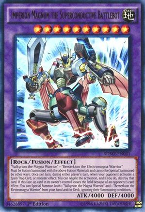 Imperion Magnum the Superconductive Battlebot (Ultra Rare) (SDMY-EN041) - Structure Deck: Yugi Muto 1st Edition