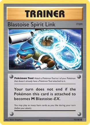 Blastoise Spirit Link (073/108) [XY  Evolutions] - Uncommon