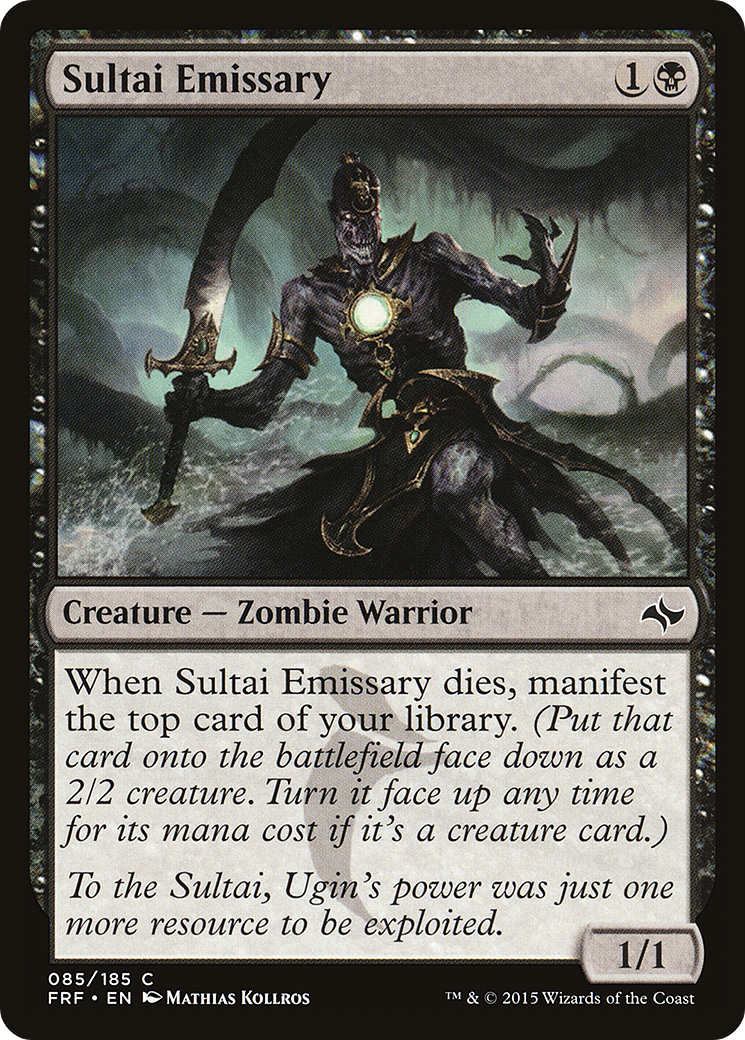 Sultai Emissary (FRF-085) [Fate Reforged]