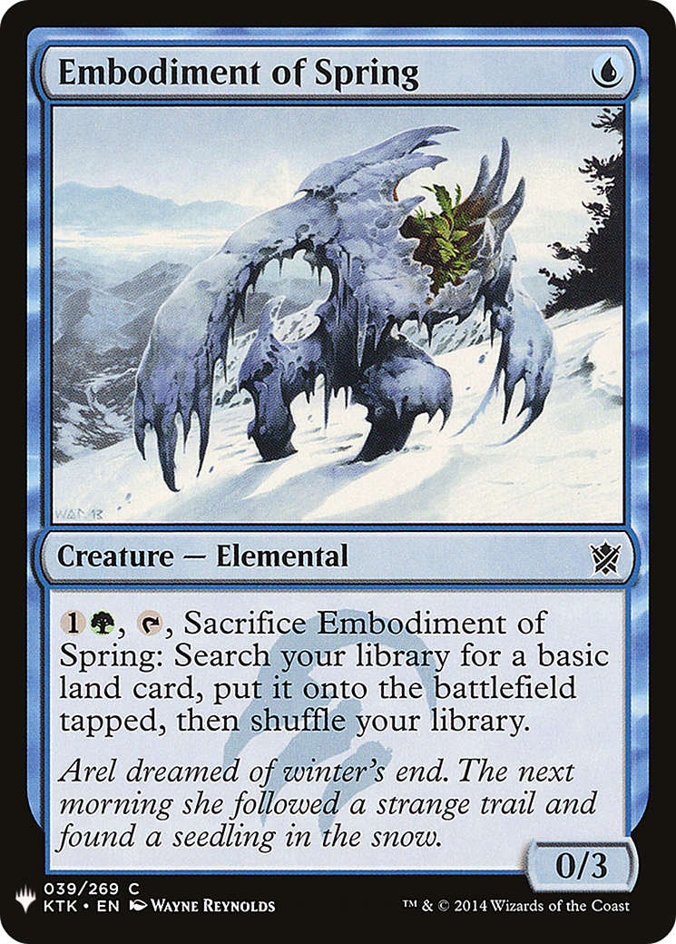 Embodiment of Spring (LIST-039) [The List]