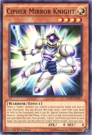 Cipher Mirror Knight (Common) (INOV-EN011) - Invasion: Vengeance 1st Edition