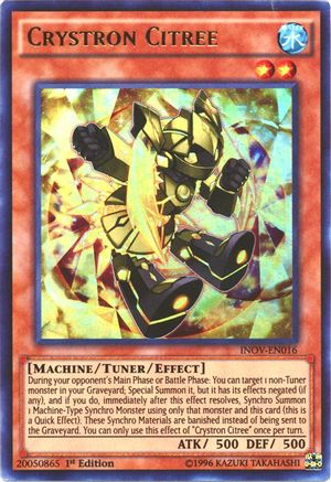 Crystron Citree (Ultra Rare) (INOV-EN016) - Invasion: Vengeance 1st Edition