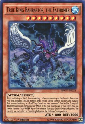 True King Bahrastos, the Fathomer (Ultra Rare) (INOV-EN021) - Invasion: Vengeance Unlimited