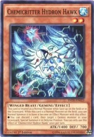 Chemicritter Hydron Hawk (Common) (INOV-EN023) - Invasion: Vengeance Unlimited
