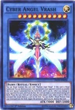 Cyber Angel Vrash (Super Rare) (INOV-EN036) - Invasion: Vengeance Unlimited