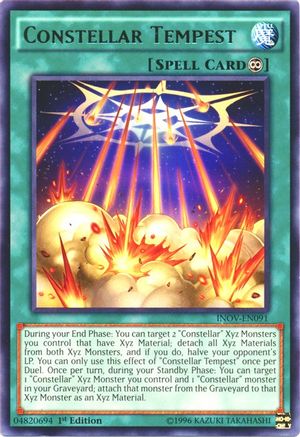 Constellar Tempest (Rare) (INOV-EN091) - Invasion: Vengeance 1st Edition