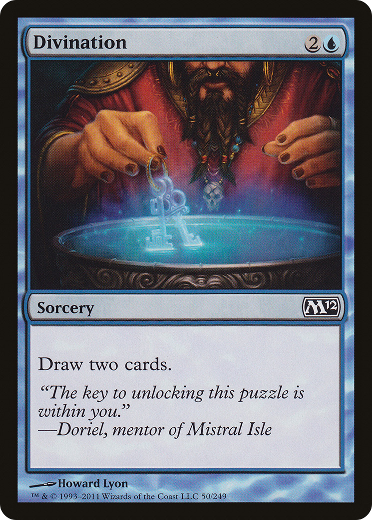 Divination (M12-050) [Magic 2012]