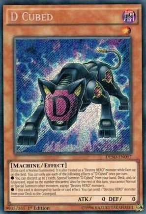D Cubed (Secret Rare) (DESO-EN007) - Destiny Soldiers 1st Edition