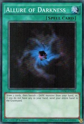 Allure of Darkness (Super Rare) (DESO-EN044) - Destiny Soldiers 1st Edition