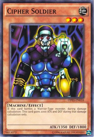 Cipher Soldier (Common) (OP03-EN016) - OTS Tournament Pack 3 Unlimited