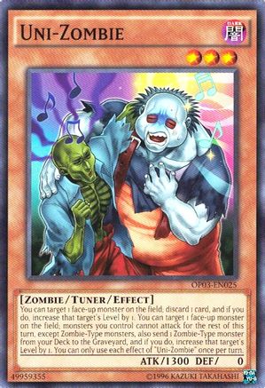 Uni-Zombie (Common) (OP03-EN025) - OTS Tournament Pack 3 Unlimited