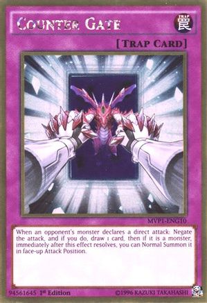 Counter Gate (Gold Rare) (MVP1-ENG10) - The Dark Side of Dimensions Movie Pack: Gold Edition Unlimited