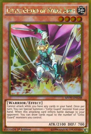 Celtic Guard of Noble Arms (Gold Rare) (MVP1-ENG48) - The Dark Side of Dimensions Movie Pack: Gold Edition Unlimited