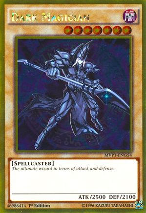 Dark Magician (Gold Rare) (MVP1-ENG54) - The Dark Side of Dimensions Movie Pack: Gold Edition Unlimited