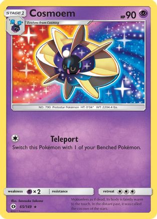Cosmoem (065/149) [SM Base Set] Reverse Holofoil - Rare