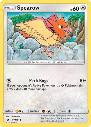 Spearow (097/149) [SM Base Set] - Common
