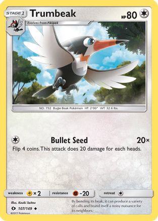 Trumbeak (107/149) [SM Base Set] - Uncommon