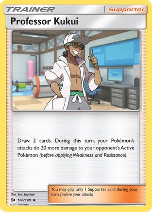 Professor Kukui (128/149) [SM Base Set] - Uncommon