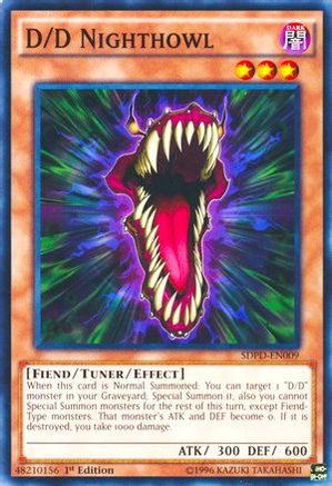 D/D Nighthowl (Common) (SDPD-EN009) - Structure Deck: Pendulum Domination 1st Edition