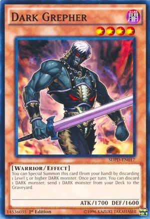 Dark Grepher (Common) (SDPD-EN017) - Structure Deck: Pendulum Domination 1st Edition