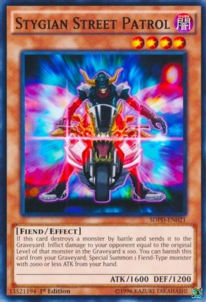 Stygian Street Patrol (Common) (SDPD-EN021) - Structure Deck: Pendulum Domination 1st Edition