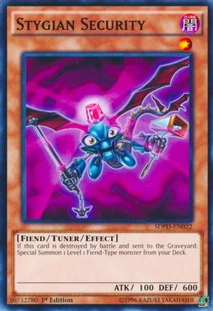 Stygian Security (Common) (SDPD-EN022) - Structure Deck: Pendulum Domination 1st Edition