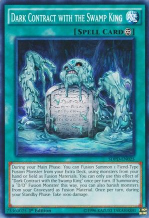 Dark Contract with the Swamp King (Common) (SDPD-EN025) - Structure Deck: Pendulum Domination 1st Edition