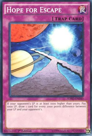 Hope for Escape (Common) (SDPD-EN040) - Structure Deck: Pendulum Domination 1st Edition