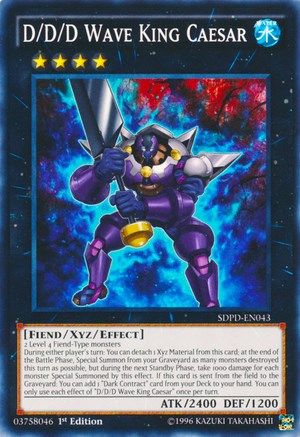 D/D/D Wave King Caesar (Common) (SDPD-EN043) - Structure Deck: Pendulum Domination 1st Edition