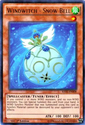 Windwitch - Snow Bell (Ultra Rare) (RATE-EN008) - Raging Tempest 1st Edition