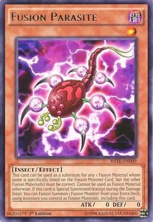 Fusion Parasite (Rare) (RATE-EN009) - Raging Tempest 1st Edition