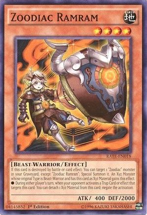 Zoodiac Ramram (Common) (RATE-EN018) - Raging Tempest Unlimited