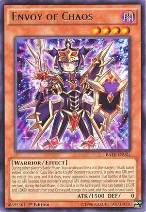 Envoy of Chaos (Rare) (RATE-EN025) - Raging Tempest Unlimited