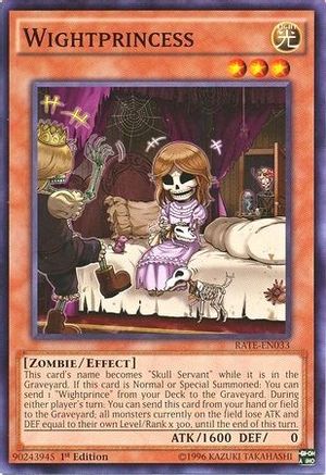 Wightprincess (Common) (RATE-EN033) - Raging Tempest 1st Edition