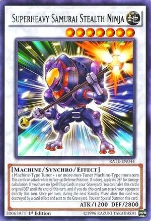 Superheavy Samurai Stealth Ninja (Rare) (RATE-EN044) - Raging Tempest Unlimited