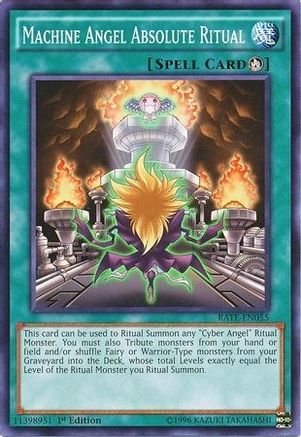 Machine Angel Absolute Ritual (Common) (RATE-EN055) - Raging Tempest 1st Edition