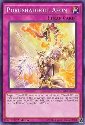 Purushaddoll Aeon (Common) (RATE-EN077) - Raging Tempest 1st Edition