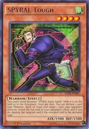 SPYRAL Tough (Rare) (RATE-EN087) - Raging Tempest Unlimited