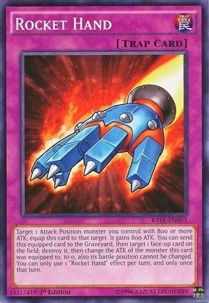 Rocket Hand (Common) (RATE-EN093) - Raging Tempest Unlimited