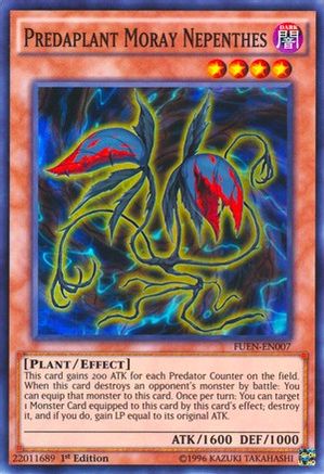 Predaplant Moray Nepenthes (Super Rare) (FUEN-EN007) - Fusion Enforcers 1st Edition