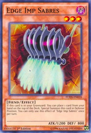 Edge Imp Sabres (Super Rare) (FUEN-EN018) - Fusion Enforcers Unlimited