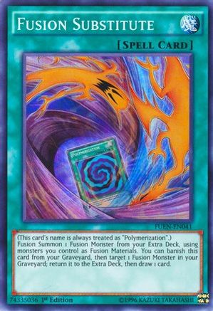 Fusion Substitute (Super Rare) (FUEN-EN041) - Fusion Enforcers Unlimited