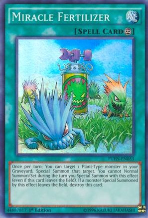 Miracle Fertilizer (Super Rare) (FUEN-EN053) - Fusion Enforcers Unlimited
