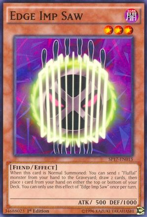 Edge Imp Saw (Common) (SP17-EN015) - Star Pack - Battle Royal 1st Edition