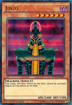 Jinzo (Ultra Rare) (DUSA-EN045) - Duelist Saga 1st Edition
