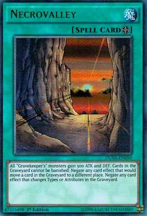 Necrovalley (Ultra Rare) (DUSA-EN050) - Duelist Saga 1st Edition