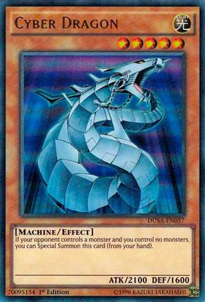 Cyber Dragon (Ultra Rare) (DUSA-EN057) - Duelist Saga 1st Edition