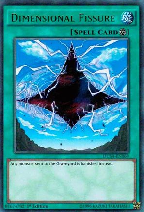 Dimensional Fissure (Ultra Rare) (DUSA-EN060) - Duelist Saga 1st Edition