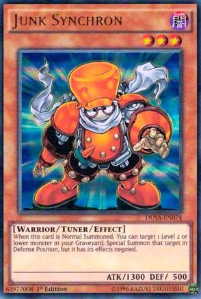 Junk Synchron (Ultra Rare) (DUSA-EN074) - Duelist Saga 1st Edition