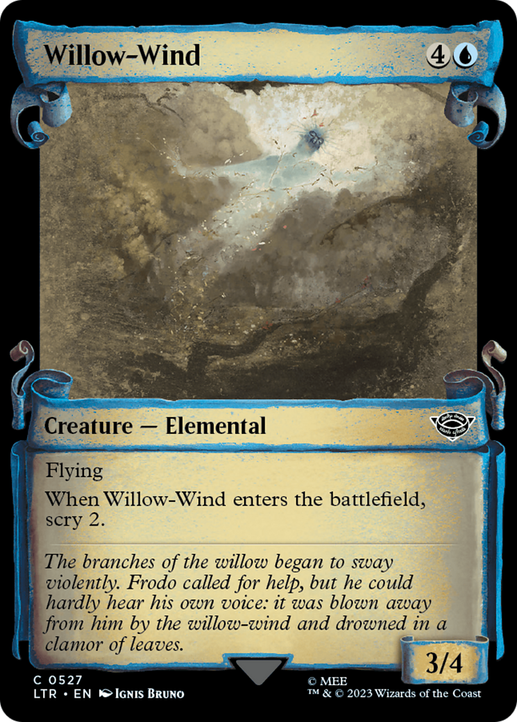 Willow-Wind (Showcase Scrolls) (LTR-527) [The Lord of the Rings: Tales of Middle-earth]